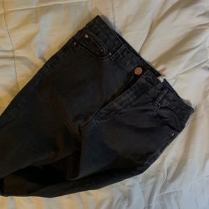 Black Wash/Denim High waisted Jeans
